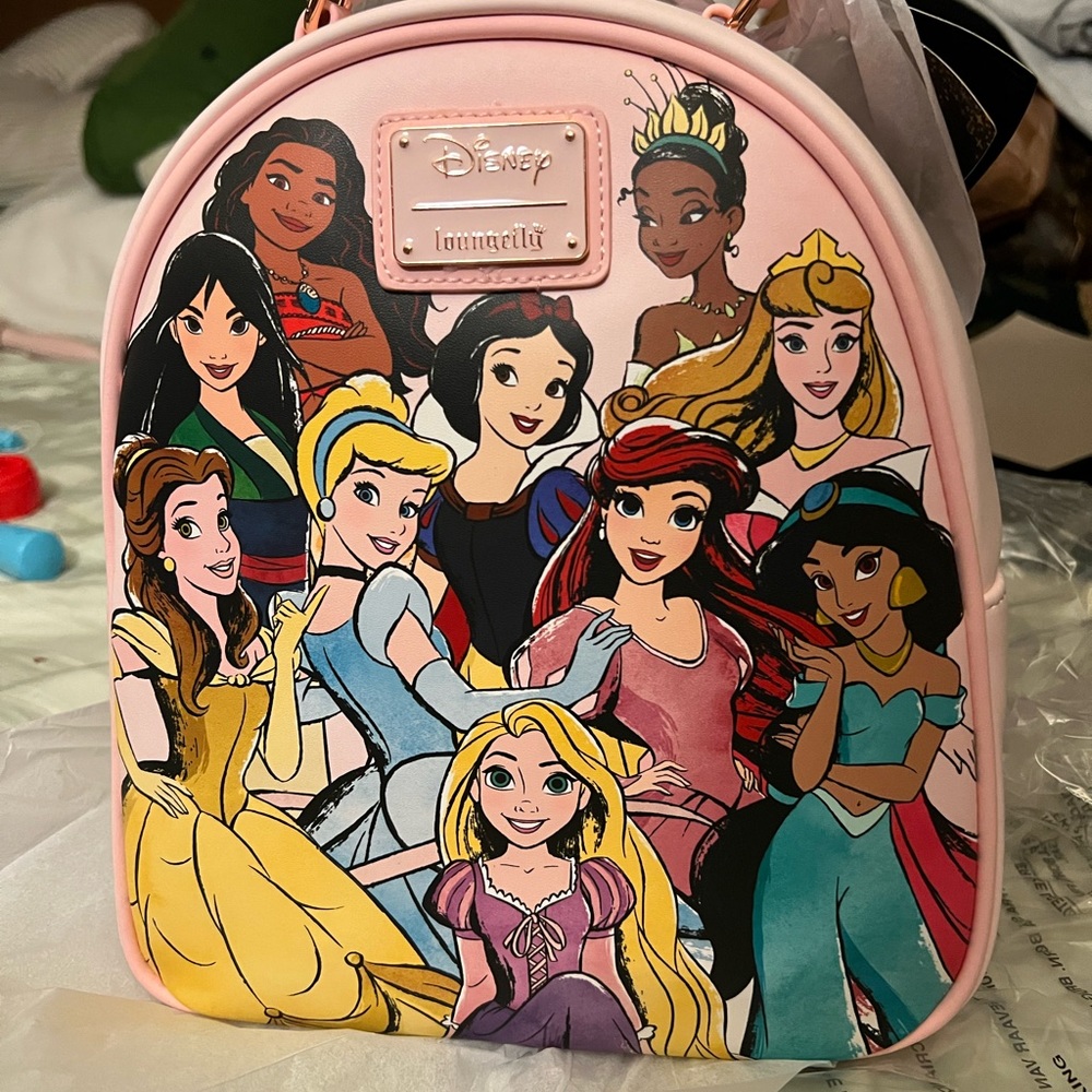 LOUNGEFLY DISNEY PRINCESS MINI BACKPACK